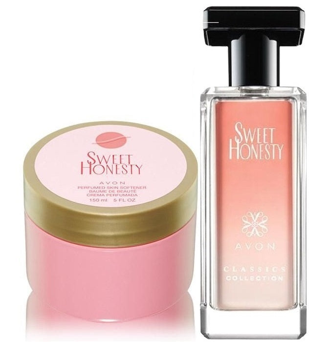AVON Duo Sweet Honesty Cologne + Crème parfumée